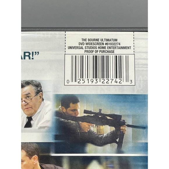 The Bourne Ultimatum DVD Widescreen PG13 2007 English 1hr 56Mins Universal READ - Picture 7 of 7
